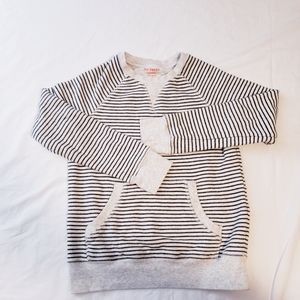 Joe Fresh Boys Striped Fleece Sweatshirt Long Sleeve